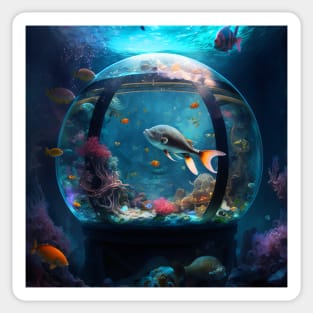 Aquarium Sticker